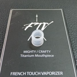 Mighty/Crafty joints embout buccal verre et titane FTV