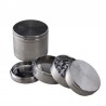 Stainless Steel Grinder 4 parts 59mm - Black Leaf