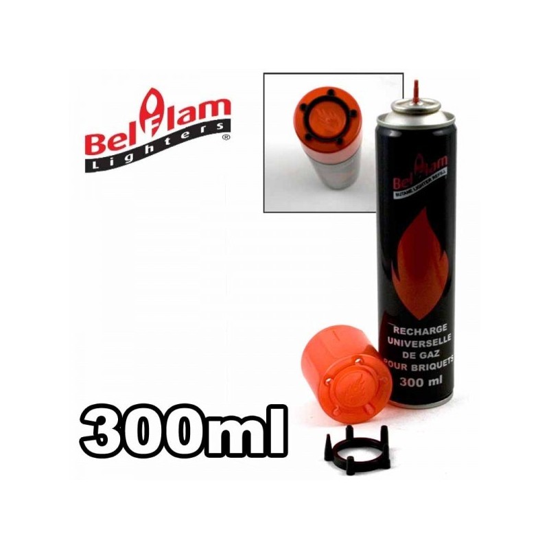 Recharge gaz Belflam 300ml gaz-300-ml : Smoke Express : boutique articles  fumeurs, chichas